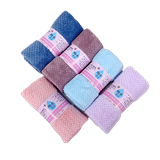 【吸水宣言】3D立體超柔吸水毛巾(5入)-素色3442625