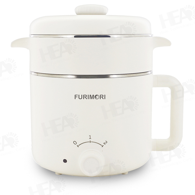 日本《富力森FURIMORI》1.2L隔熱蒸煮美食鍋FU-EH126